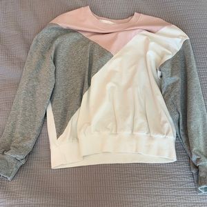 a comfy long sleeve almost sweatshirt